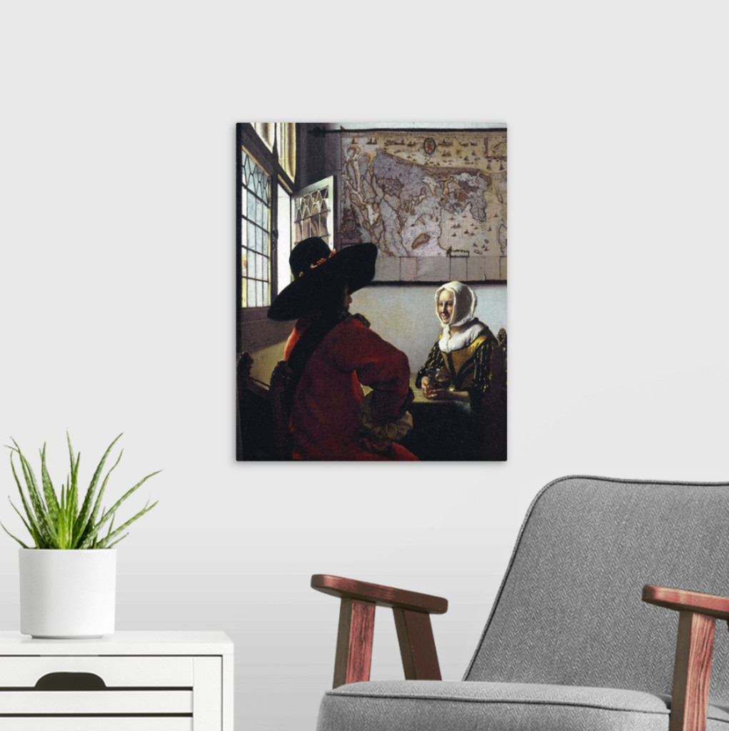 Miniature of Marketing image on Vermeer painting