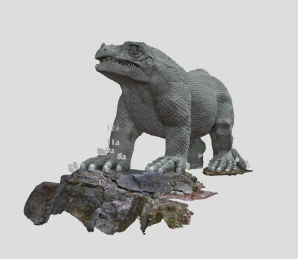 Miniature of Crystal Palace Project/Whole Iguanodon