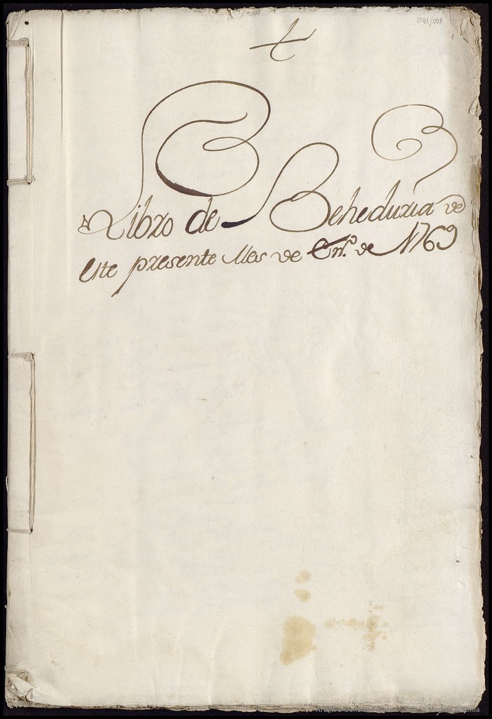 Miniature of Archivo General de la Fundación Casa Medina Sidonia - Libros de Veeduría. Cuentas de cocina y despensa perteneciente al marquesado de Villafranca del Bierzo, del mes de enero del año 1769