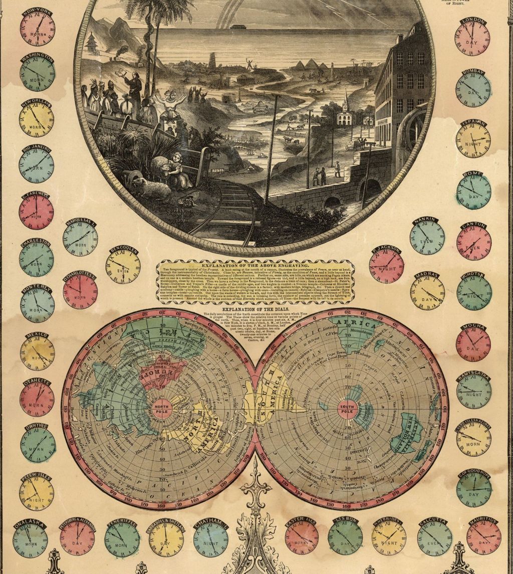 Miniature of The World's progress, detail Dials